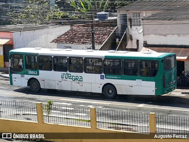 OT Trans - Ótima Salvador Transportes 20012 na cidade de Salvador, Bahia, Brasil, por Augusto Ferraz. ID da foto: 11739357.