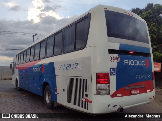 Viação Riodoce 71207 na cidade de Vitória da Conquista, Bahia, Brasil, por Alexandre  Magnus. Número da foto: #11739160.