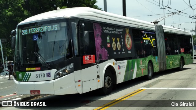 Next Mobilidade - ABC Sistema de Transporte 8170 na cidade de São Paulo, São Paulo, Brasil, por Cle Giraldi. ID da foto: 11739484.