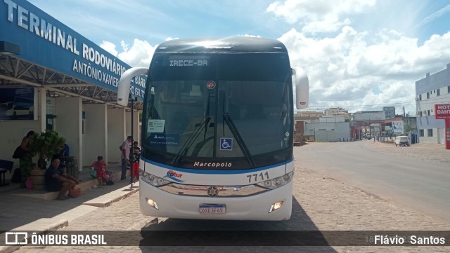 EPTur Turismo 7711 na cidade de Barra da Estiva, Bahia, Brasil, por Flávio  Santos. ID da foto: 11737897.