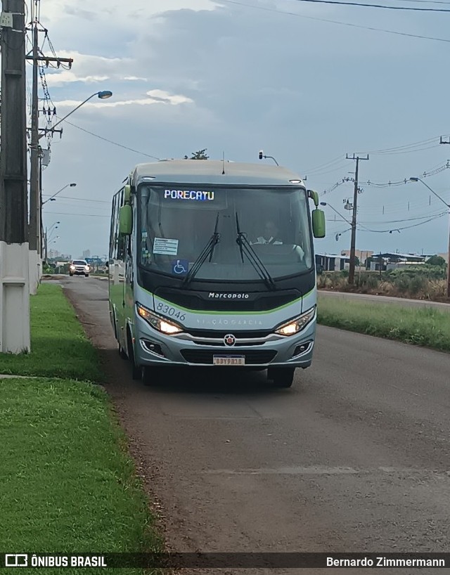 Viação Garcia 83046 na cidade de Maringá, Paraná, Brasil, por Bernardo Zimmermann. Número da foto: #11739297.