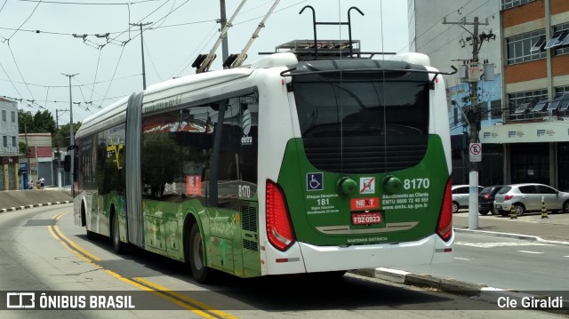 Next Mobilidade - ABC Sistema de Transporte 8170 na cidade de São Paulo, São Paulo, Brasil, por Cle Giraldi. ID da foto: 11739474.