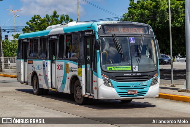 Empresa Santa Maria 20604 na cidade de Fortaleza, Ceará, Brasil, por Arianderso Melo. ID da foto: 11739371.