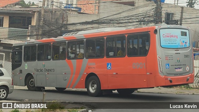 Viação Osasco 0901 na cidade de Carapicuíba, São Paulo, Brasil, por Lucas Kevin. Número da foto: #11739556.
