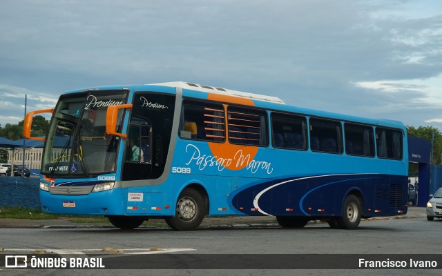 Empresa de Ônibus Pássaro Marron 5089 na cidade de São Paulo, São Paulo, Brasil, por Francisco Ivano. ID da foto: 11738801.