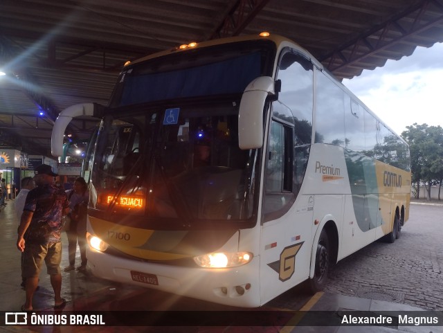 Empresa Gontijo de Transportes 17100 na cidade de Vitória da Conquista, Bahia, Brasil, por Alexandre  Magnus. ID da foto: 11739544.