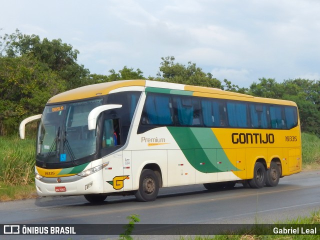 Empresa Gontijo de Transportes 19335 na cidade de Arcos, Minas Gerais, Brasil, por Gabriel Leal. ID da foto: 11672209.