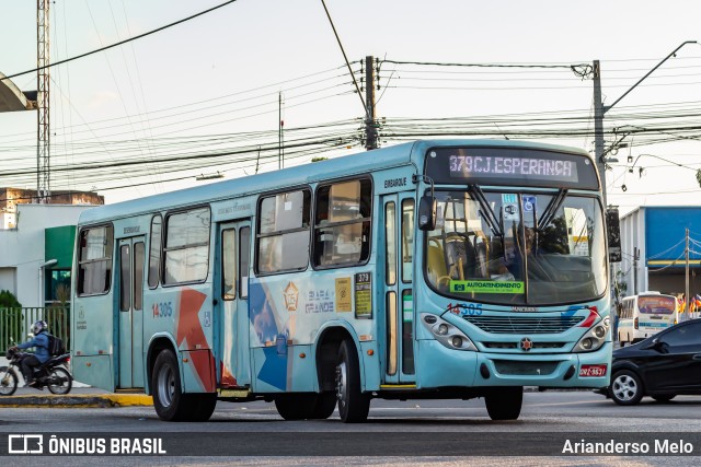Viação Siará Grande 14305 na cidade de Fortaleza, Ceará, Brasil, por Arianderso Melo. Número da foto: #11672657.
