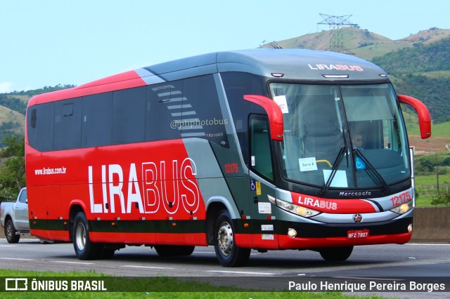 Lirabus 12175 na cidade de Roseira, São Paulo, Brasil, por Paulo Henrique Pereira Borges. ID da foto: 11672388.