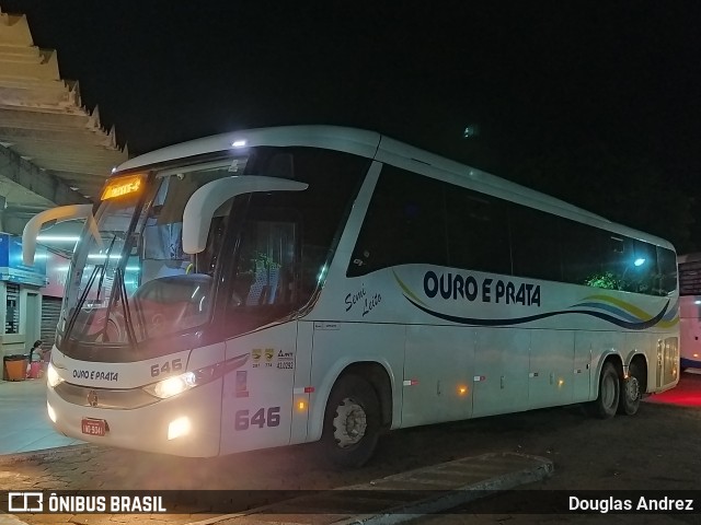 Viação Ouro e Prata 646 na cidade de Paraíso do Tocantins, Tocantins, Brasil, por Douglas Andrez. Número da foto: #11672382.