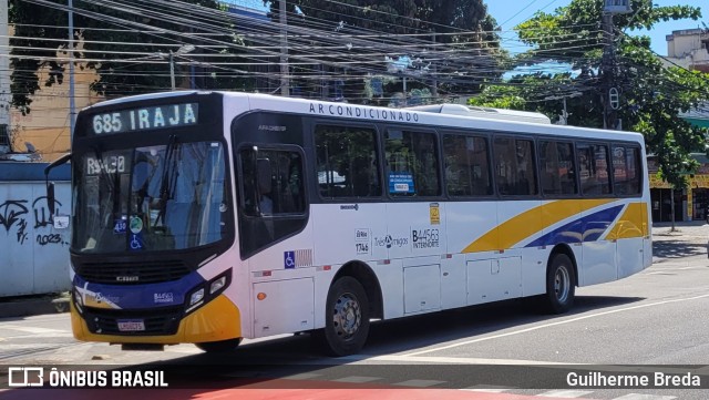 Auto Viação Três Amigos B44563 na cidade de Rio de Janeiro, Rio de Janeiro, Brasil, por Guilherme Breda. Número da foto: #11671060.
