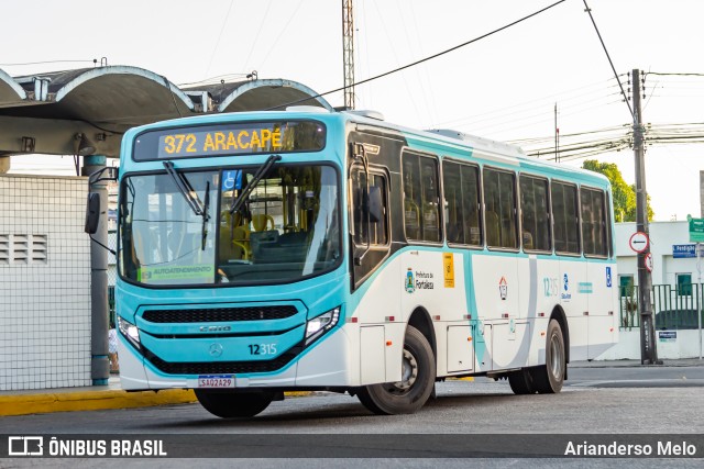 Auto Viação São José 12315 na cidade de Fortaleza, Ceará, Brasil, por Arianderso Melo. Número da foto: #11672582.