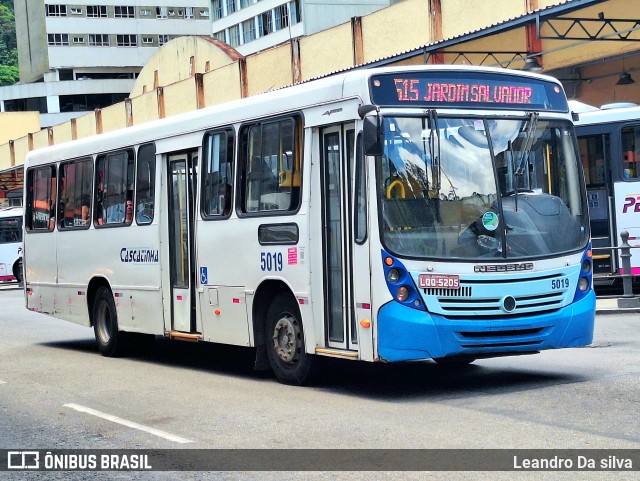 Viação Cascatinha 5019 na cidade de Petrópolis, Rio de Janeiro, Brasil, por Leandro Da silva. Número da foto: #11670589.