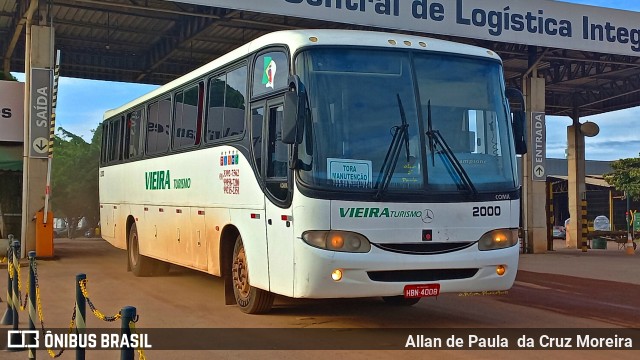 Trans Vieira Turístico 2000 na cidade de Contagem, Minas Gerais, Brasil, por Allan de Paula  da Cruz Moreira. ID da foto: 11673183.