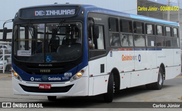 Rápido Araguaia 50702 na cidade de Goiânia, Goiás, Brasil, por Carlos Júnior. Número da foto: #11671886.
