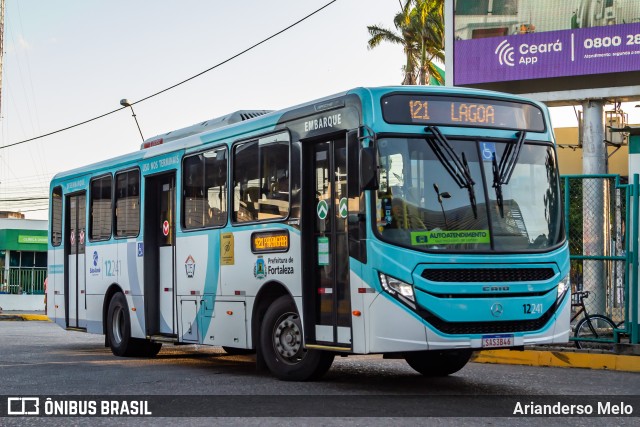Auto Viação São José 12241 na cidade de Fortaleza, Ceará, Brasil, por Arianderso Melo. Número da foto: #11672542.