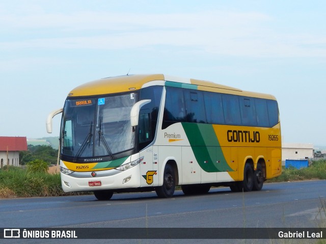 Empresa Gontijo de Transportes 19265 na cidade de Arcos, Minas Gerais, Brasil, por Gabriel Leal. ID da foto: 11672208.