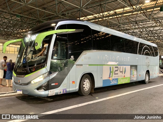 Viação Garcia 82189 na cidade de Bauru, São Paulo, Brasil, por Júnior Juninho. Número da foto: #11670781.