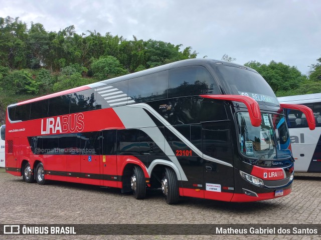 Lirabus 23101 na cidade de Campinas, São Paulo, Brasil, por Matheus Gabriel dos Santos. Número da foto: #11671951.