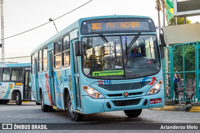 Auto Viação São José 12116 na cidade de Fortaleza, Ceará, Brasil, por Arianderso Melo. Número da foto: #11672523.