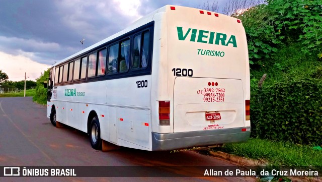 Trans Vieira Turístico 1200 na cidade de Contagem, Minas Gerais, Brasil, por Allan de Paula  da Cruz Moreira. ID da foto: 11672997.