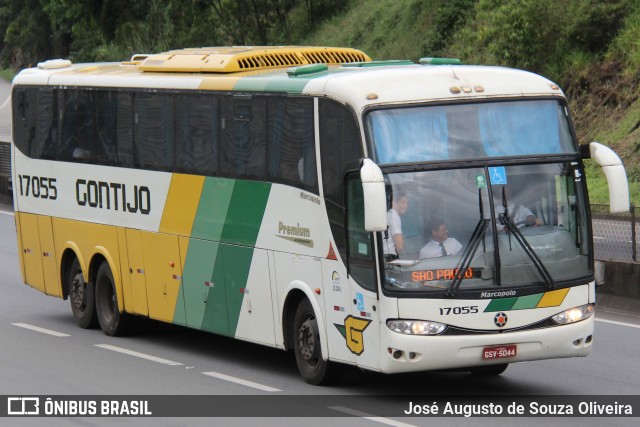 Empresa Gontijo de Transportes 17055 na cidade de Piraí, Rio de Janeiro, Brasil, por José Augusto de Souza Oliveira. Número da foto: #11672093.