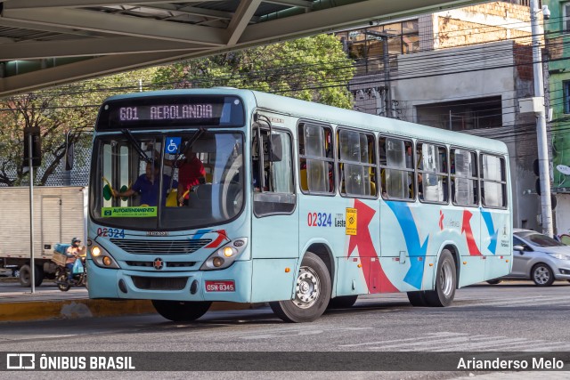 Viação Fortaleza 02324 na cidade de Fortaleza, Ceará, Brasil, por Arianderso Melo. Número da foto: #11672505.
