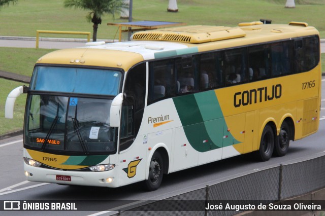 Empresa Gontijo de Transportes 17165 na cidade de Piraí, Rio de Janeiro, Brasil, por José Augusto de Souza Oliveira. ID da foto: 11672092.