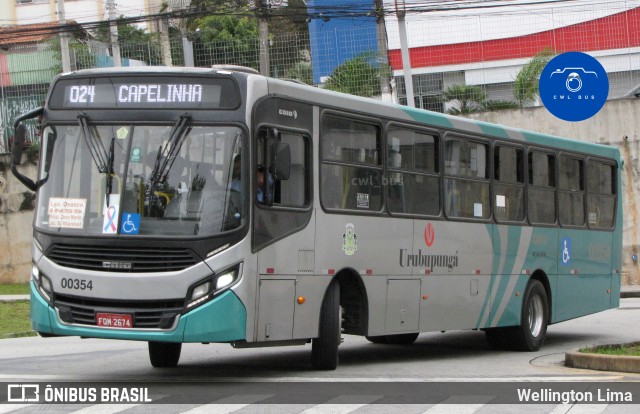 Auto Viação Urubupungá 00354 na cidade de Osasco, São Paulo, Brasil, por Wellington Lima. Número da foto: #11673083.