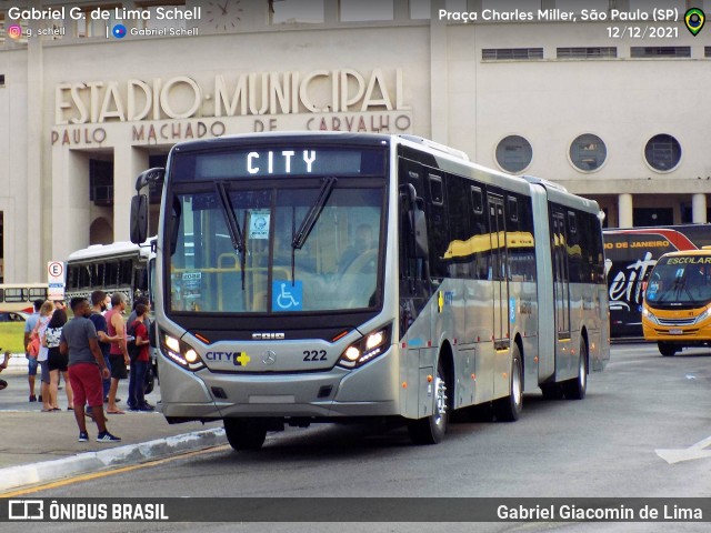 City Transporte Urbano Intermodal - Guarujá 222 na cidade de São Paulo, São Paulo, Brasil, por Gabriel Giacomin de Lima. ID da foto: 11671359.