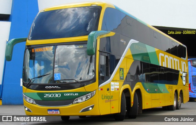 Empresa Gontijo de Transportes 25030 na cidade de Goiânia, Goiás, Brasil, por Carlos Júnior. Número da foto: #11671855.