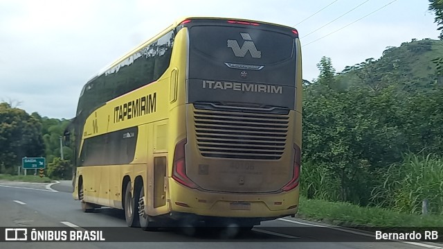 Viação Itapemirim 40106 na cidade de Três Rios, Rio de Janeiro, Brasil, por Bernardo RB. Número da foto: #11672751.