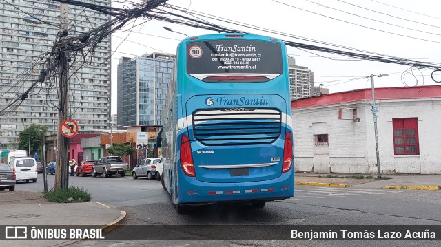 TranSantin UNIDAD 0KM na cidade de Estación Central, Santiago, Metropolitana de Santiago, Chile, por Benjamín Tomás Lazo Acuña. Número da foto: #11670834.