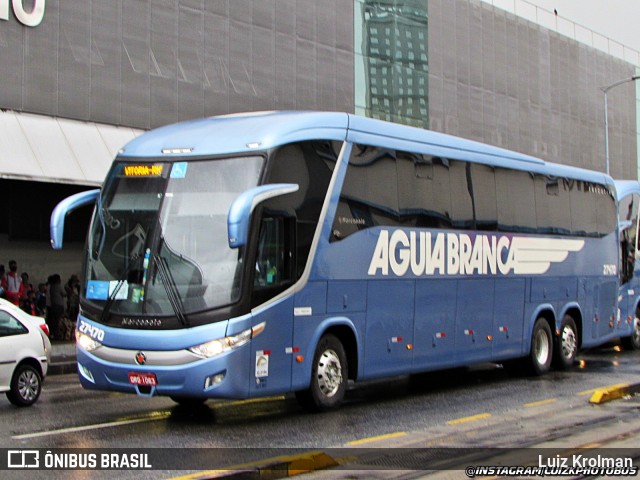 Viação Águia Branca 27470 na cidade de Rio de Janeiro, Rio de Janeiro, Brasil, por Luiz Krolman. Número da foto: #11743067.