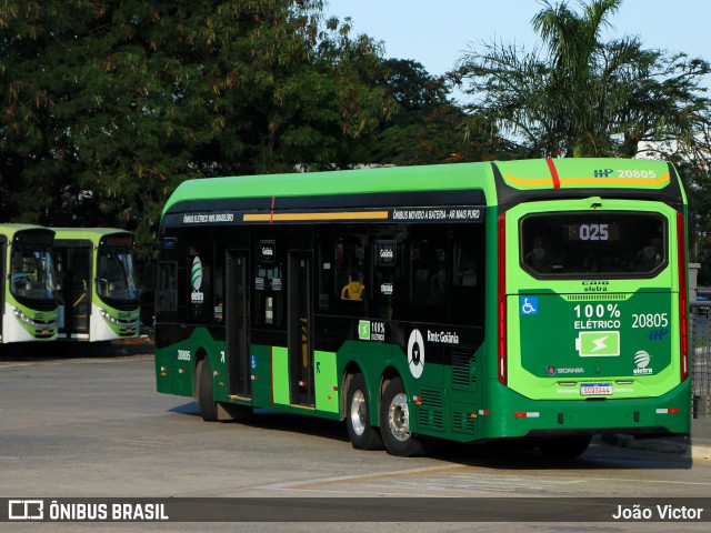 HP Transportes Coletivos 20805 na cidade de Goiânia, Goiás, Brasil, por João Victor. ID da foto: 11742800.