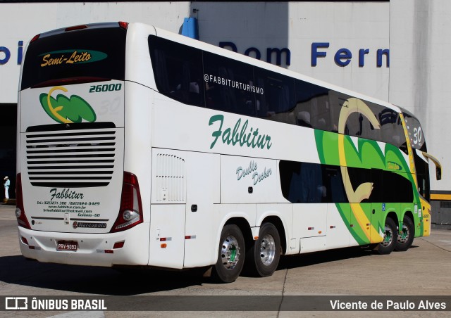 Fabbitur Transporte e Turismo 26000 na cidade de Goiânia, Goiás, Brasil, por Vicente de Paulo Alves. ID da foto: 11740602.