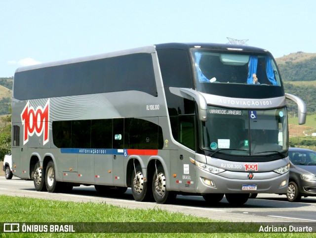 Auto Viação 1001 RJ 108.300 na cidade de Roseira, São Paulo, Brasil, por Adriano Duarte. Número da foto: #11741072.