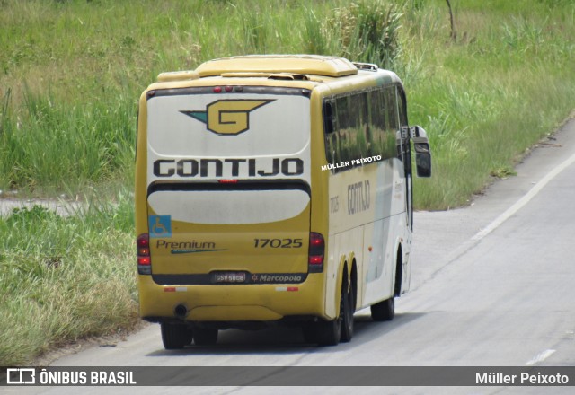 Empresa Gontijo de Transportes 17025 na cidade de Rio Largo, Alagoas, Brasil, por Müller Peixoto. ID da foto: 11740221.