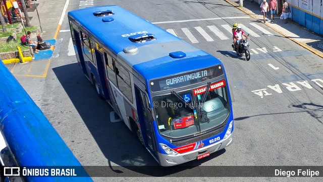 Empresa de Ônibus Pássaro Marron 92.013 na cidade de Aparecida, São Paulo, Brasil, por Diego Felipe. Número da foto: #11742887.