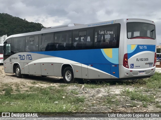 Rio Ita RJ 152.505 na cidade de Niterói, Rio de Janeiro, Brasil, por Luiz Eduardo Lopes da Silva. ID da foto: 11742542.