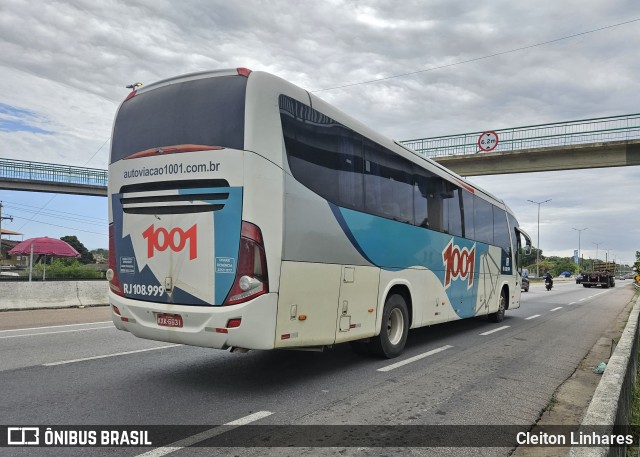 Auto Viação 1001 RJ 108.999 na cidade de São Gonçalo, Rio de Janeiro, Brasil, por Cleiton Linhares. ID da foto: 11740751.