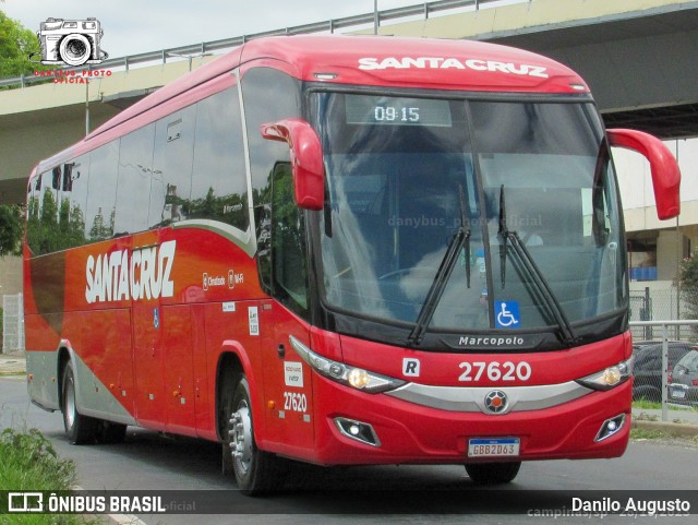 Viação Santa Cruz 27620 na cidade de Campinas, São Paulo, Brasil, por Danilo Augusto. Número da foto: #11740577.