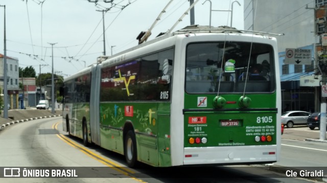 Next Mobilidade - ABC Sistema de Transporte 8105 na cidade de São Paulo, São Paulo, Brasil, por Cle Giraldi. ID da foto: 11742917.