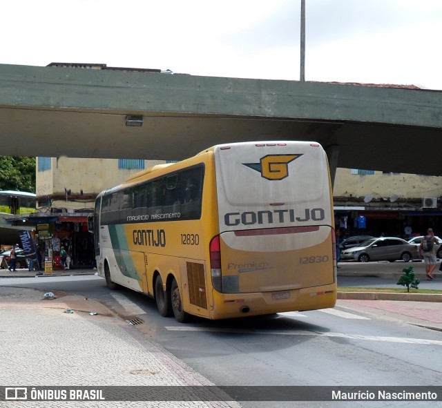 Empresa Gontijo de Transportes 12830 na cidade de Belo Horizonte, Minas Gerais, Brasil, por Maurício Nascimento. ID da foto: 11743297.