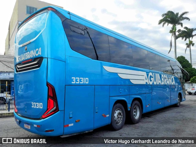 Viação Águia Branca 33310 na cidade de Macaé, Rio de Janeiro, Brasil, por Victor Hugo Gerhardt Leandro de Nantes. Número da foto: #11741413.