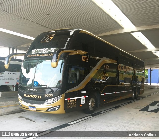 Auto Viação Gadotti 6500 na cidade de São Bernardo do Campo, São Paulo, Brasil, por Adriano Ônibus . ID da foto: 11741685.