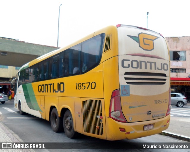Empresa Gontijo de Transportes 18570 na cidade de Belo Horizonte, Minas Gerais, Brasil, por Maurício Nascimento. Número da foto: #11743134.