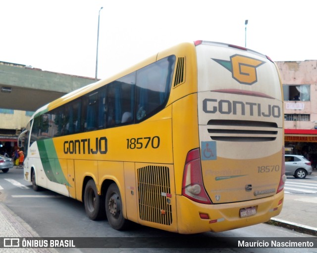 Empresa Gontijo de Transportes 18570 na cidade de Belo Horizonte, Minas Gerais, Brasil, por Maurício Nascimento. ID da foto: 11743134.