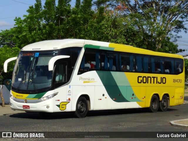 Empresa Gontijo de Transportes 18470 na cidade de Teresina, Piauí, Brasil, por Lucas Gabriel. ID da foto: 11742378.