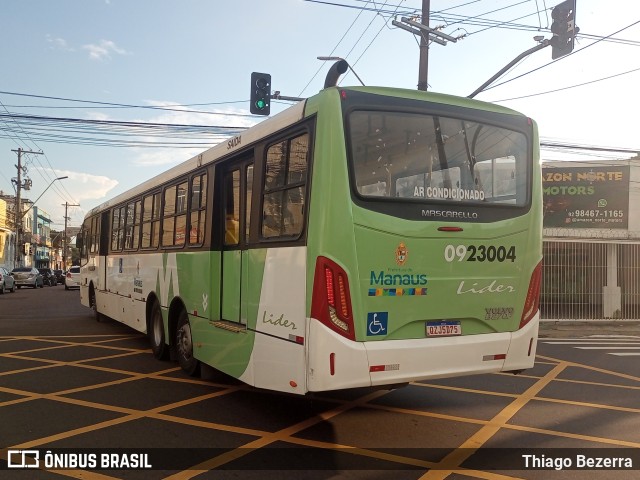 Auto Ônibus Líder 0923004 na cidade de Manaus, Amazonas, Brasil, por Thiago Bezerra. Número da foto: #11740348.